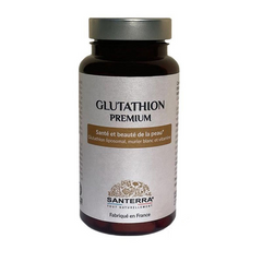 Viên uống trắng da Santerra Glutathione Premium - Hỗ trợ làm sáng da và cải thiện sức khỏe làn da tự nhiên từ Pháp