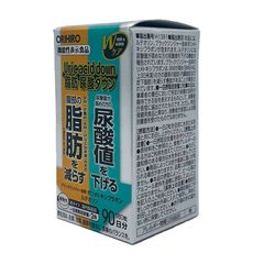 Viên Uống Hỗ Trợ Điều Trị Gout Orihiro Uric Acid Down 180 Viên - Chiết Xuất Hoa Cúc Giảm Acid Uric Trong Máu