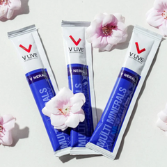 Bột uống Vlive V-Neral - Hỗ trợ miễn dịch, tái tạo tế bào, bổ sung vitamin và khoáng chất cho sức khỏe và làm đẹp da