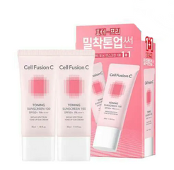Combo 2 Kem Chống Nắng Cell Fusion C Toning Sunscreen 100 SPF50+ PA++++ - Bảo Vệ Da, Nâng Tông, Chống Nắng Tốt Cho Da Nhạy Cảm