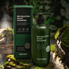Dầu Gội Ngừa Rụng Tóc Prettyskin Bio Solution Scalp Shampoo - Giúp Sạch Da Đầu & Chăm Sóc Tóc Khỏe Mạnh 500ml