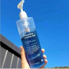 Gel lạnh làm dịu và cấp ẩm cho da Sante Azulene Soother Gel 500ml - Phục hồi da nhạy cảm, giảm mẩn đỏ, cảm giác mát lạnh