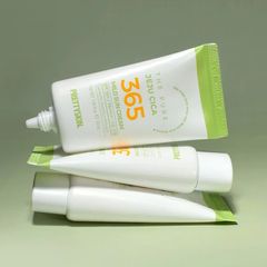 Kem Chống Nắng Chiết Xuất Rau Má Pretty Skin The Pure Jeju Cica 365 SPF 50+ - Bảo Vệ Da Nhạy Cảm, Phục Hồi Tổn Thương, Không Dính Rít