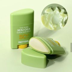 Kem Chống Nắng Dạng Sáp Pretty Skin The Pure Jeju Cica Sebum Sun Stick SPF 50+ - Bảo vệ da hiệu quả và tiện lợi cho hoạt động ngoài trời