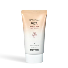 Kem Chống Nắng Nâng Tone Pretty Skin Gangnam Watery Mild Sun Cream SPF 50+ PA++++ - Bảo Vệ Da Tối Ưu, Mang Lại Làn Da Tươi Sáng