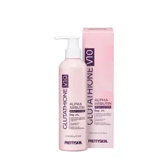 Kem Dưỡng Thể Chống Nắng Trắng Da Ngày Prettyskin Glutathione V10 & Alpha Arbutin 250ml - Làm Sáng Da, Giảm Nám, Bảo Vệ Da Chống UVA, UVB
