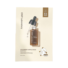 Mặt Nạ Dưỡng Trắng Da CNP Laboratory Vita Energy Ampule Mask - Hộp 10 Miếng Đem Lại Làn Da Tươi Sáng, Đầy Năng Lượng
