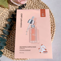 Mặt Nạ CNP Laboratory Red Propolis Ampule - Hỗ Trợ Trẻ Hóa Da, Cấp Ẩm, Kích Thích Đàn Hồi, Hộp 10 Miếng 25ml