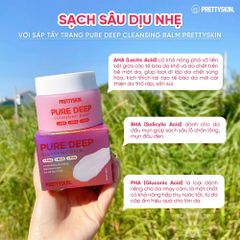 Sáp Tẩy Trang Pretty Skin Pure Deep Cleansing Balm - Làm Sạch Sâu, Giữ Ẩm Cho Da, Dành Cho Da Nhạy Cảm, Hũ 100ml