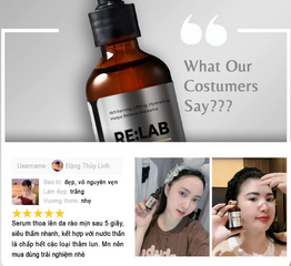 Serum B3 Re:Lab 50ml - Dưỡng Trắng Da, Mờ Thâm Nám, Giảm Mụn Hiệu Quả - Chăm Sóc Da An Toàn, Thích Hợp Mọi Loại Da