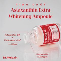 Serum Dưỡng Sáng Da Dr.Melaxin Astaxanthin 30ml - Tinh Chất Làm Mờ Thâm, Chống Lão Hóa, Phục Hồi Da Rạng Rỡ