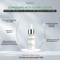 Serum Giảm Nhờn Mụn SkinMTX Comedone Acti-Clear Lotion 15ml - Ngừa Mụn, Dịu Kích Ứng, Thẩm Thấu Nhanh, Da Dầu, Da Mụn