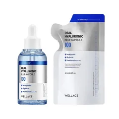 Set Serum Cấp Nước Wellage Real Hyaluronic Blue Ampoule - Giúp Cung Cấp Độ Ẩm, Dưỡng Ẩm Da, Phù Hợp Cho Mọi Loại Da