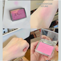 Set Trang Điểm Dior Lip and Cheek Pink Glow Ritual - 3 Món Chất Lượng Gồm Son Bóng, Phấn Má Hồng & Túi Đựng Sang Trọng