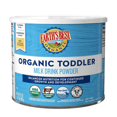 Sữa Earth’s Best Organic Toddler Xanh 595g - Dinh Dưỡng Cho Bé Trên 1 Tuổi, Bổ Sung DHA, Canxi, Prebiotics Hỗ Trợ Phát Triển Toàn Diện