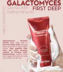 Sữa Rửa Mặt Bọt Cấp Ẩm Prettyskin Galactomyces 150ml - Sạch Sâu, Cấp Ẩm, Dịu Nhẹ Cho Da Khô Nhạy Cảm