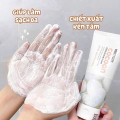 Sữa Rửa Mặt Prettyskin Cocoon 150ml - Giúp Làm Sạch Dịu Nhẹ Cho Da Nhạy Cảm, Không Gây Kích Ứng, Dưỡng Ẩm Tự Nhiên