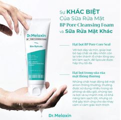 Sữa Rửa Mặt Dr.Melaxin BP Pore Cleansing Foam - Làm Sạch Sâu, Se Khít Lỗ Chân Lông Cho Da Dầu, Mụn Từ Hàn Quốc 100ml