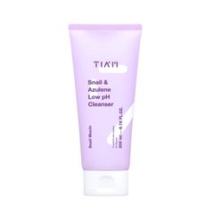 Sữa Rửa Mặt Phục Hồi Tia'm Snail & Azulene Low pH 200ml - Cho Da Nhạy Cảm, Dưỡng Ẩm Sâu, Làm Sạch Dịu Nhẹ