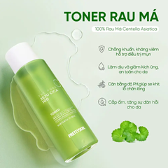 Toner Rau Má Pretty Skin The Pure Jeju Cica 100 - Chiết Xuất Từ Rau Má Thiên Nhiên, Phục Hồi Da Nhạy Cảm, 250ml