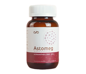 Viên Uống Trẻ Hóa Da Astomeg Age Defense - Hỗ Trợ Làm Sáng Da Từ Astaxanthin & Omega 3 - Chất Chống Oxy Hóa Tự Nhiên