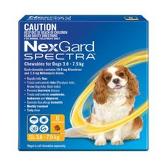 Viên nhai NEX-GAR.D SPECTRA - Diệt ve ghẻ, bọ chét và tẩy giun cho chó - Chăm sóc thú cưng hiệu quả và an toàn