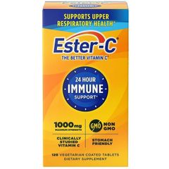 Viên uống Vitamin Ester C 1000mg Naturesmart của Mỹ - Bổ sung Vitamin C Hỗ trợ Da và Tăng Cường Sức Đề Kháng