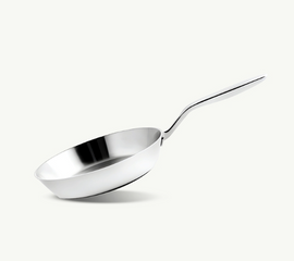 Chảo cạn lòng inox 316 Haatz CIC6810 20cm - Chống dính tự nhiên, tương thích bếp từ, bếp ga, bếp hồng ngoại, dễ vệ sinh