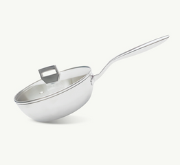 Chảo Sâu Lòng Inox 316 Haatz CIC6940V Đúc Liền Khối Kích Thước 20cm - Chống Dính, Dẫn Nhiệt Tốt, Dùng Mọi Loại Bếp