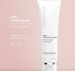 Gel rửa mặt tạo bọt Teoxane AHA Cleansing Gel 150ml - Hỗ trợ thanh lọc da, làm sạch sâu, cấp ẩm, không kích ứng, cho mọi loại da