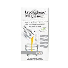 Gói Uống LivOn Lypo-Spheric Magnesium 30 Gói - Bổ Sung Magie Hỗ Trợ Hệ Thần Kinh, Xương Khớp và Tim Mạch Khỏe Mạnh