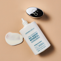 Kem Chống Nắng Vật Lý Colorescience No-Show™ Mineral Sunscreen SPF 50 - Bảo Vệ Da Khỏi Tia UVA/UVB và Ánh Sáng Xanh, Không Gây Bí Rích