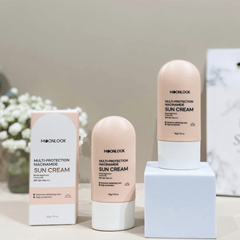 Kem Chống Nắng Moonlook Multi-Protection Niacinamide SPF50+ - Bảo Vệ Da Tối Ưu, Nâng Tone Tự Nhiên, Kết Cấu Nhẹ, Không Bóng Nhờn