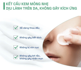 Kem Dưỡng Ẩm Cetaphil Cica Soothing & Comforting - Kem Dưỡng Dịu Da Nhạy Cảm, Cấp Ẩm Sâu, 45ml