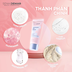 Kem Dưỡng Da Nâng Tone Ban Ngày Sena Demar Whitening Cream 30ml - Làm Sáng Da, Cấp Ẩm, Chống Nắng Nhẹ Từ Hàn Quốc