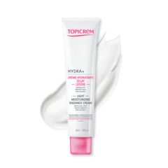 Kem Dưỡng Ẩm Sáng Da Topicrem Hydra+ Light Moisturizing Radiance Cream 40ml - Hỗ Trợ Cấp Ẩm, Làm Dịu Da, Phù Hợp Mọi Loại Da