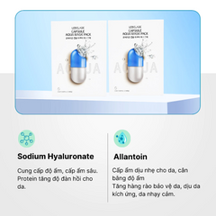 Mặt Nạ Giấy Lebelage Dr.Capsule Aqua - Cấp Ẩm Sâu, Dưỡng Da Khô, Hàn Quốc, 30 Miếng