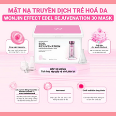 Mặt Nạ Wonjin Effect Edel Rejuvenation - Hỗ Trợ Trẻ Hóa Da, Phục Hồi & Cải Thiện Độ Săn Chắc Làn Da, 30 Miếng