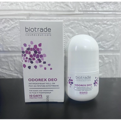 Lăn Khử Mùi Biotrade Odorex Deo Antiperspirant Roll-on - Giảm Mồ Hôi và Mùi Khó Chịu - Bảo Vệ Da Đến 7 Ngày - 20ml