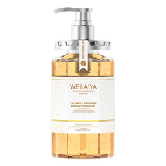 Sữa Tắm Dưỡng Ẩm Weilaiya Cúc Vạn Thọ 450ml - Gel Bọt Mịn, Sáng Da, Chiết Xuất Hoa Calendula Tự Nhiên