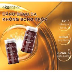 Tinh Chất Peel Da Căng Bóng Ekseption Retin-Oil Peel 5ml - Giảm Nếp Nhăn, Làm Sạch Sâu, Dưỡng ẩm Mịn Màng, Đàn Hồi
