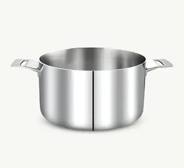 Nồi inox 316 đúc liền khối Haatz CIC6382V 22cm - Chống ăn mòn, thiết kế chắc chắn, phù hợp mọi loại bếp
