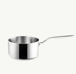 Quánh Inox 316 Đúc Liền Khối Haatz CIC1250V Size 18cm - Chống Mòn, Dùng Được Cho Mọi Loại Bếp, An Toàn, Tiện Lợi