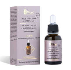 Serum Mờ Nếp Nhăn Ava Youth Activator Plus Niacinamide & Tảo Tuyết - Chăm Sóc Da Chống Lão Hóa 30ml