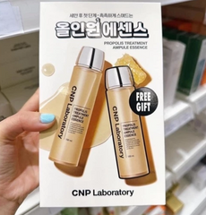 Set 2 Nước Thần Dưỡng Da CNP Propolis Treatment Ampule Essence - Dưỡng Ẩm Tối Ưu Cho Mọi Loại Da, Làm Sáng Da, Cải Thiện Sức Sống Làn Da