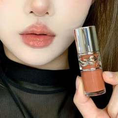 Son dưỡng môi YSL Loveshine Plumping Lip Oil Gloss 04 Honey Pure Love Cam Nâu - Dưỡng ẩm, bóng nhẹ, cho môi mềm mại và quyến rũ