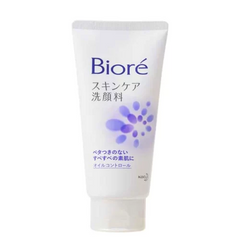 Sữa Rửa Mặt Dưỡng Sáng Biore Skin Care Pure White - Sạch Sâu, Làm Sáng Da, Công Nghệ Bọt Mịn, 130g từ Thương Hiệu KAO Nhật Bản