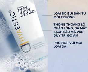 Sữa Rửa Mặt Tẩy Tế Bào Chết 1% BHA Hyaestic - Giúp Làm Sạch Sâu Da, Giảm Mụn Đầu Đen, Phù Hợp Mọi Loại Da, 150ml