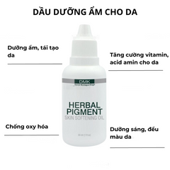 Tinh Dầu Dưỡng Ẩm DMK Herbal Pigment Oil 30ml - Cung Cấp Vitamin, Phục Hồi Da Mịn Màng, Trắng Sáng Từ Thiên Nhiên