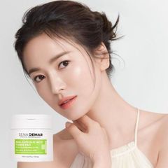 Toner Pad Sena Demar AHA Glycolic Acid - Dòng Bông Tẩy Tế Bào Chết Hàn Quốc, Giúp Làn Da Sáng Mịn, Ngăn Ngừa Mụn, Tiện Lợi 70 Miếng